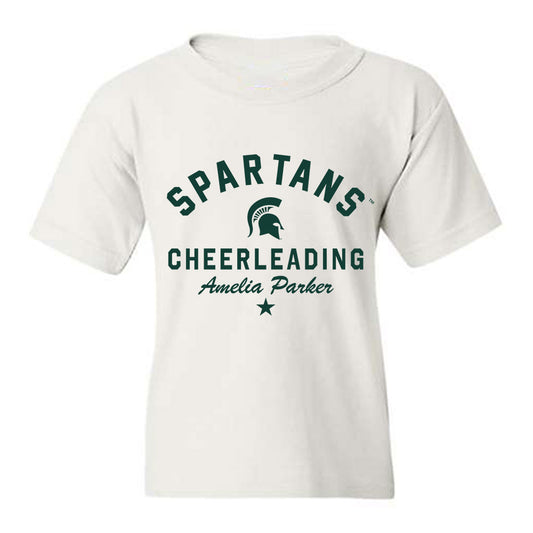 Michigan State - NCAA Cheerleading : Amelia Parker - Classic Shersey Youth T-Shirt-0