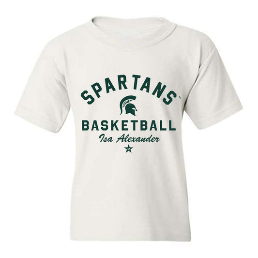 Michigan State - NCAA Women's Basketball : Isa Alexander - Classic Shersey Youth T-Shirt-0