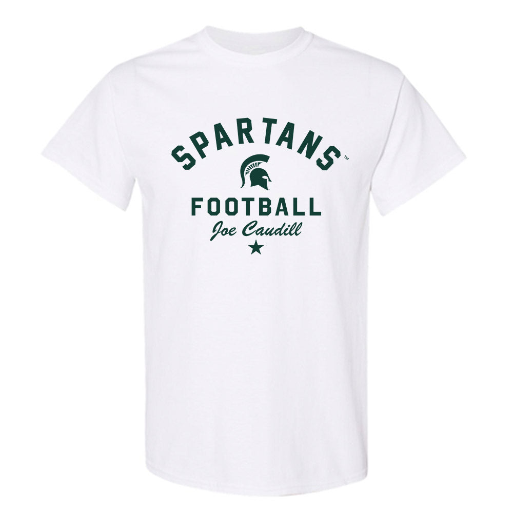 Michigan State - NCAA Football : Joe Caudill - Classic Shersey T-Shirt-0