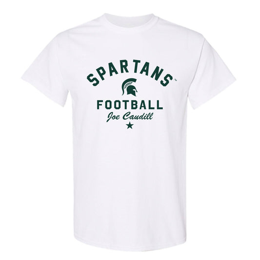 Michigan State - NCAA Football : Joe Caudill - Classic Shersey T-Shirt-0