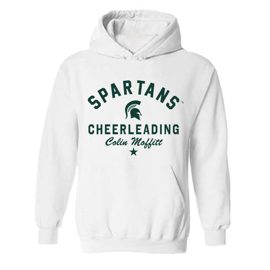 Michigan State - NCAA Cheerleading : Colin Moffitt - Classic Shersey Hooded Sweatshirt-0