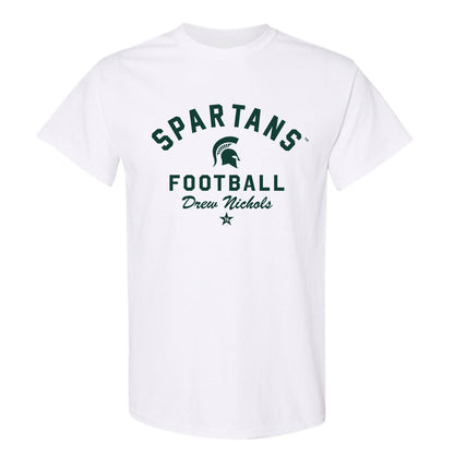 Michigan State - NCAA Football : Drew Nichols - Classic Shersey T-Shirt-0