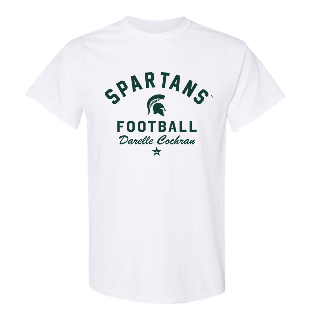 Michigan State - NCAA Football : Darelle Cochran - Classic Shersey T-Shirt-0