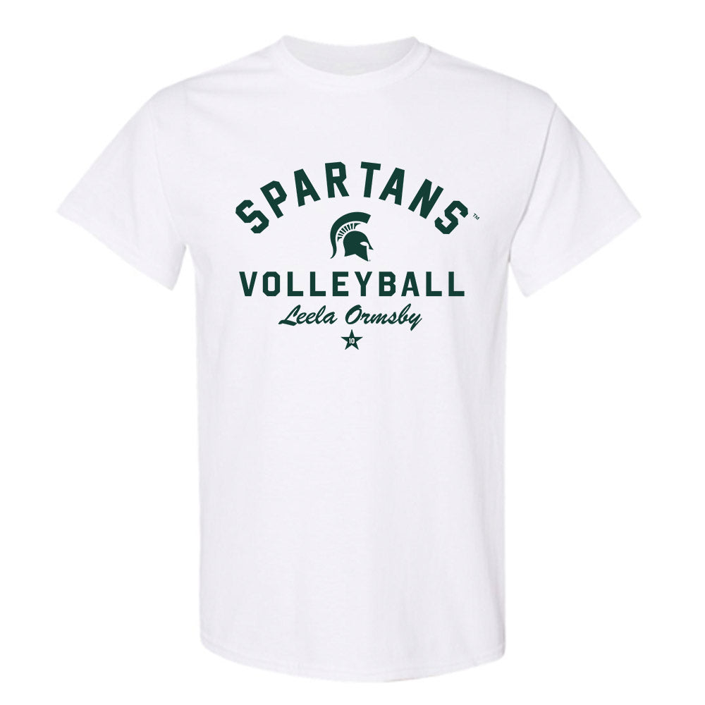 Michigan State - NCAA Women's Volleyball : Leela Ormsby - Classic Shersey T-Shirt-0
