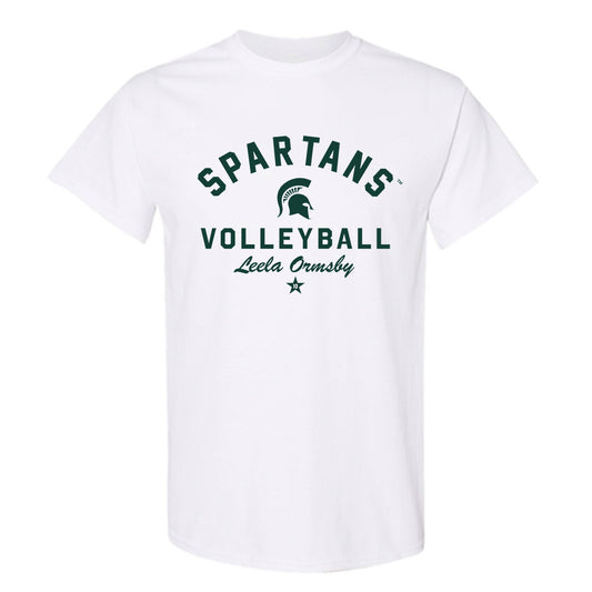 Michigan State - NCAA Women's Volleyball : Leela Ormsby - Classic Shersey T-Shirt-0