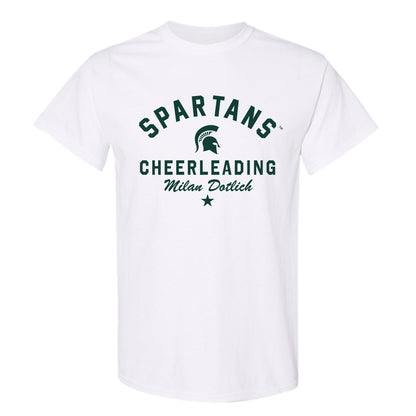 Michigan State - NCAA Cheerleading : Milan Dotlich - Classic Shersey T-Shirt-0