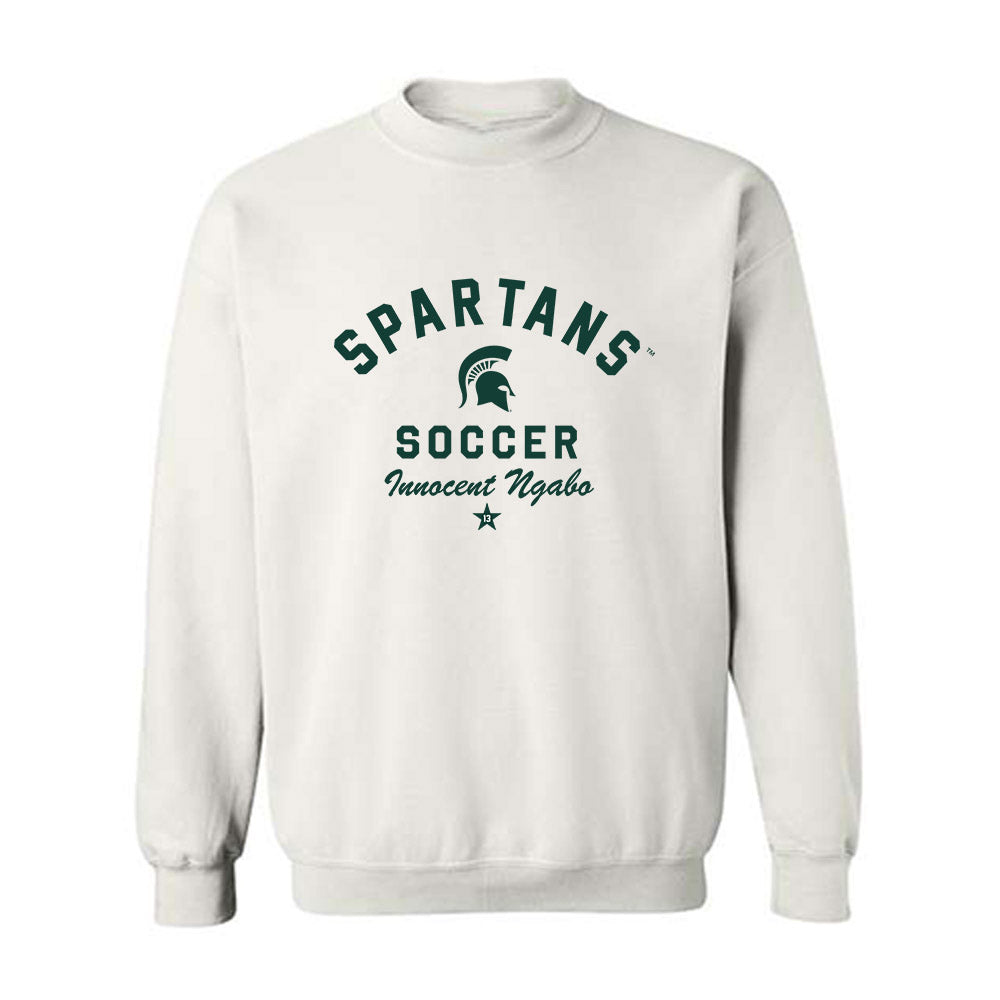 Michigan State - NCAA Men's Soccer : Innocent Ngabo - Classic Shersey Crewneck Sweatshirt-0