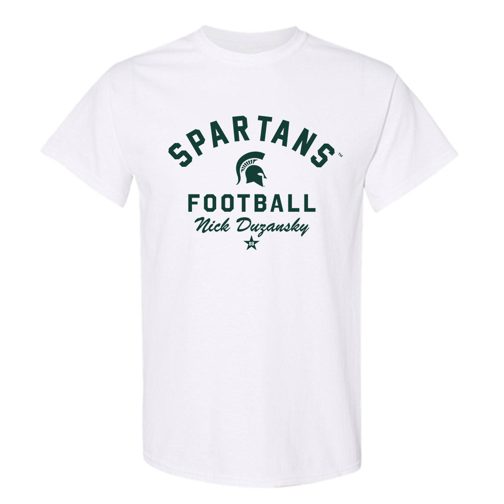Michigan State - NCAA Football : Nick Duzansky - Classic Shersey T-Shirt-0