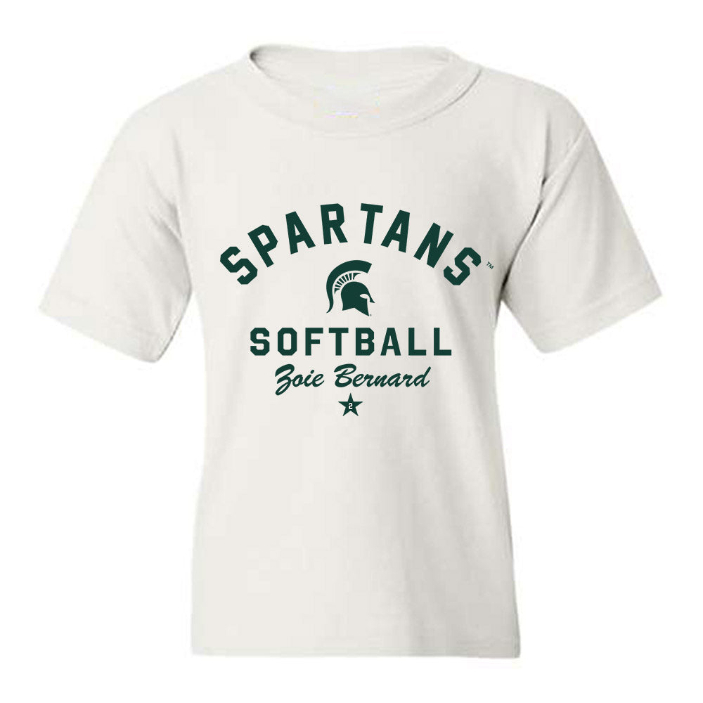 Michigan State - NCAA Softball : Zoie Bernard - Classic Shersey Youth T-Shirt-0