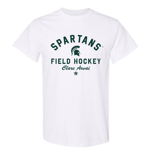 Michigan State - NCAA Women's Field Hockey : Clare Arvai - Classic Shersey T-Shirt-0