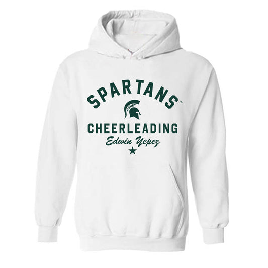 Michigan State - NCAA Cheerleading : Edwin Yepez - Classic Shersey Hooded Sweatshirt-0