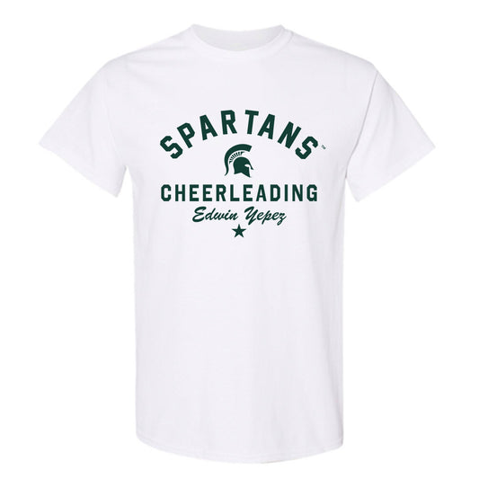 Michigan State - NCAA Cheerleading : Edwin Yepez - Classic Shersey T-Shirt-0