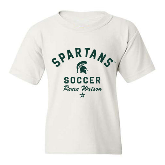 Michigan State - NCAA Women's Soccer : Renee Watson - Classic Shersey Youth T-Shirt-0