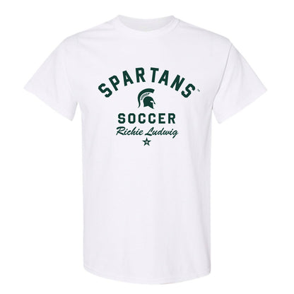 Michigan State - NCAA Men's Soccer : Richie Ludwig - Classic Shersey T-Shirt-0