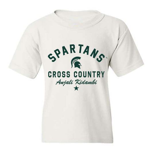 Michigan State - NCAA Women's Cross Country : Anjali Kidambi - Classic Shersey Youth T-Shirt-0