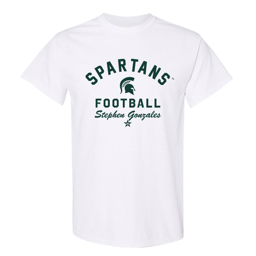 Michigan State - NCAA Football : Stephen Gonzales - Classic Shersey T-Shirt-0
