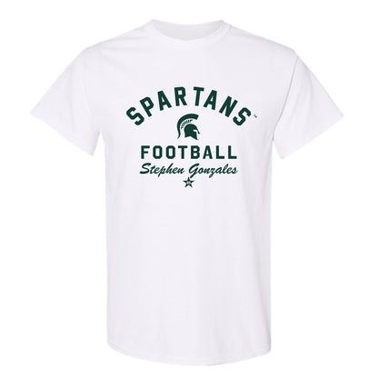 Michigan State - NCAA Football : Stephen Gonzales - Classic Shersey T-Shirt-0