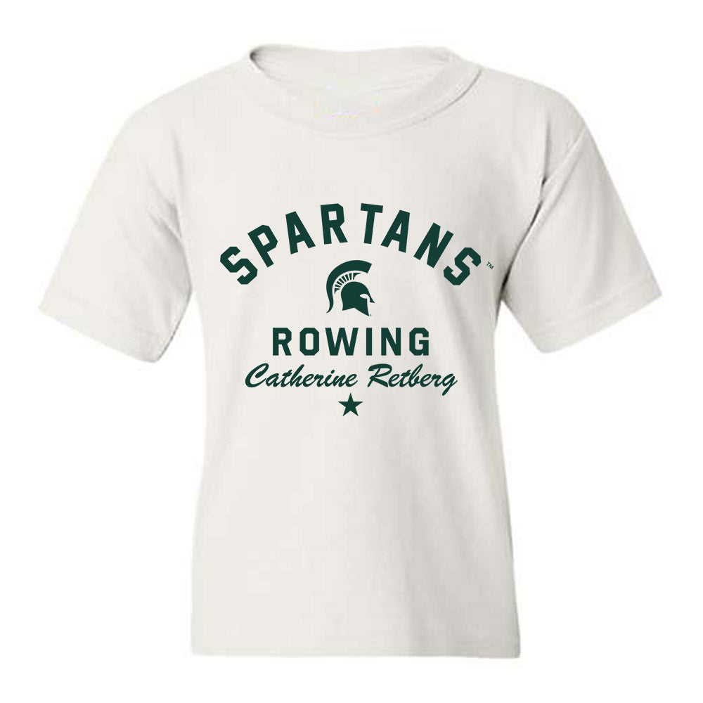 Michigan State - NCAA Women's Rowing : Catherine Retberg - Classic Shersey Youth T-Shirt-0