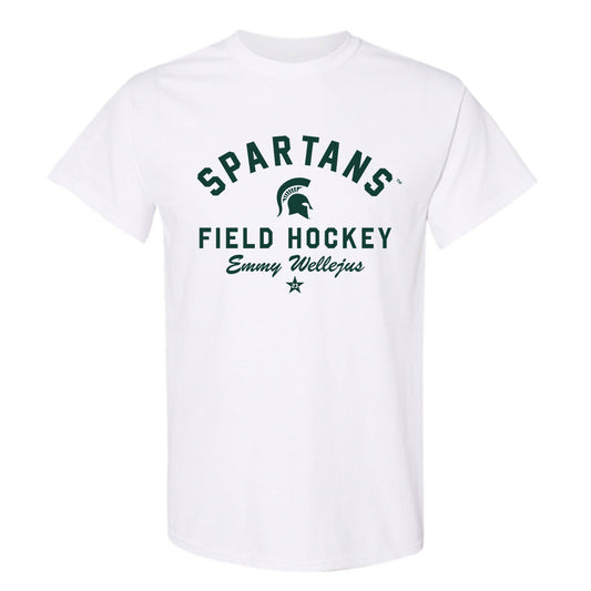 Michigan State - NCAA Women's Field Hockey : Emmy Wellejus - Classic Shersey T-Shirt-0