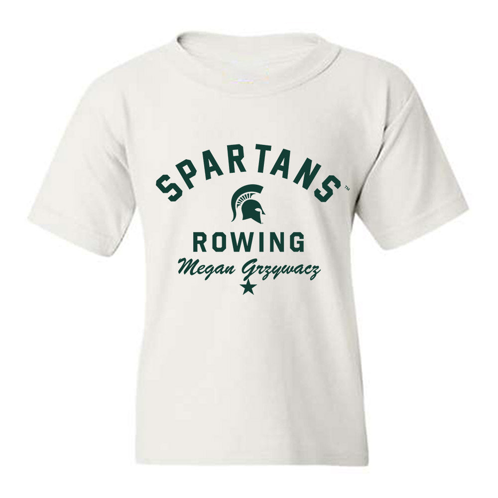 Michigan State - NCAA Women's Rowing : Megan Grzywacz - Classic Shersey Youth T-Shirt-0