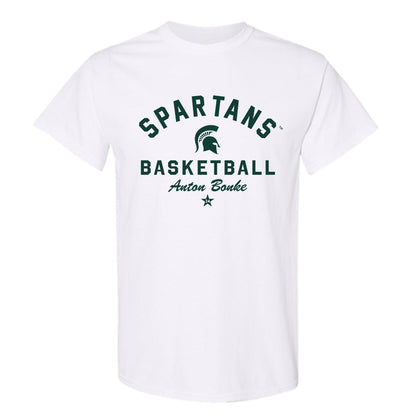 Michigan State - NCAA Men's Basketball : Anton Bonke - Classic Shersey T-Shirt-0
