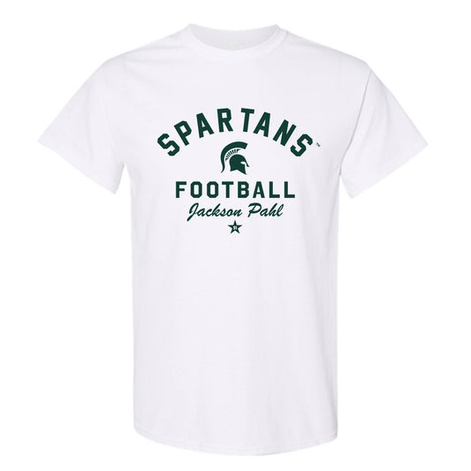 Michigan State - NCAA Football : Jackson Pahl - Classic Shersey T-Shirt-0