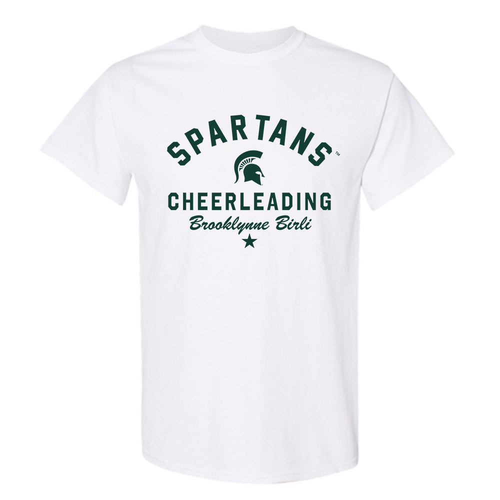 Michigan State - NCAA Cheerleading : Brooklynne Birli - Classic Shersey T-Shirt-0