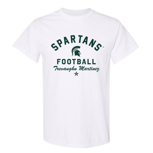 Michigan State - NCAA Football : Trevaughn Martinez - Classic Shersey T-Shirt-0