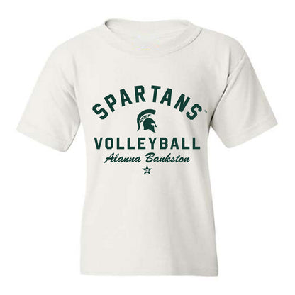 Michigan State - NCAA Women's Volleyball : Alanna Bankston - Classic Shersey Youth T-Shirt-0