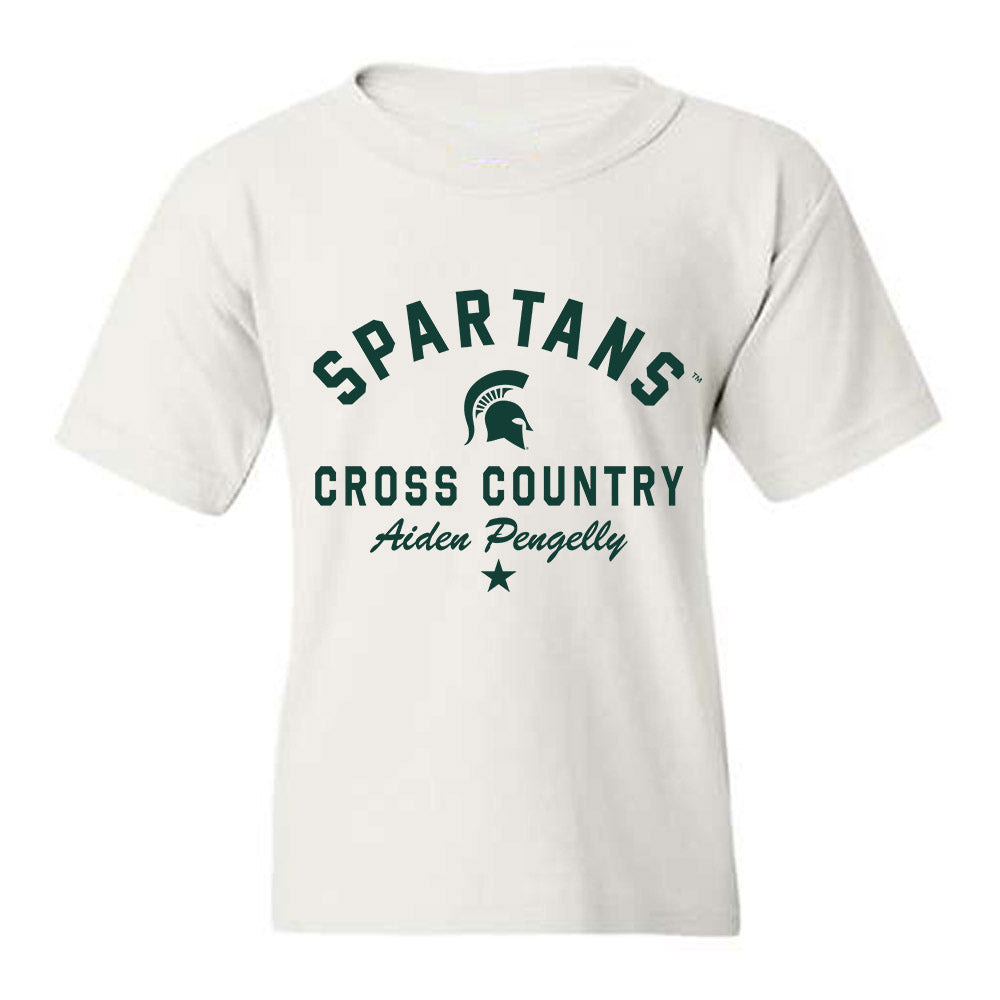 Michigan State - NCAA Men's Cross Country : Aiden Pengelly - Classic Shersey Youth T-Shirt-0