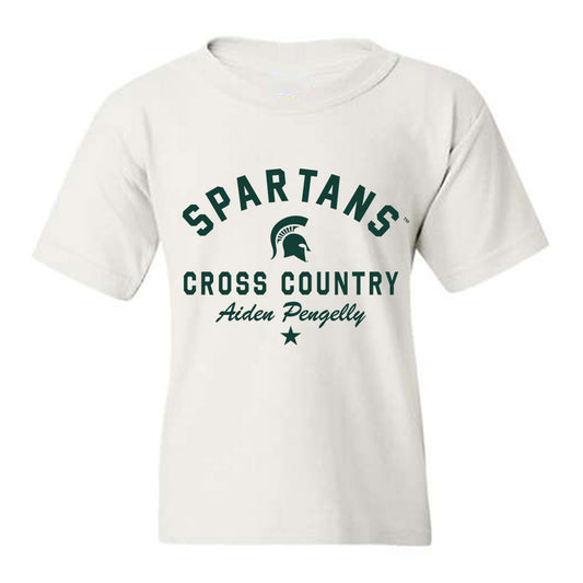 Michigan State - NCAA Men's Cross Country : Aiden Pengelly - Classic Shersey Youth T-Shirt-0