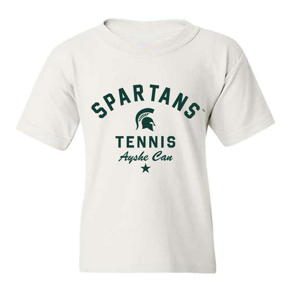 Michigan State - NCAA Women's Tennis : Ayshe Can - Classic Shersey Youth T-Shirt-0