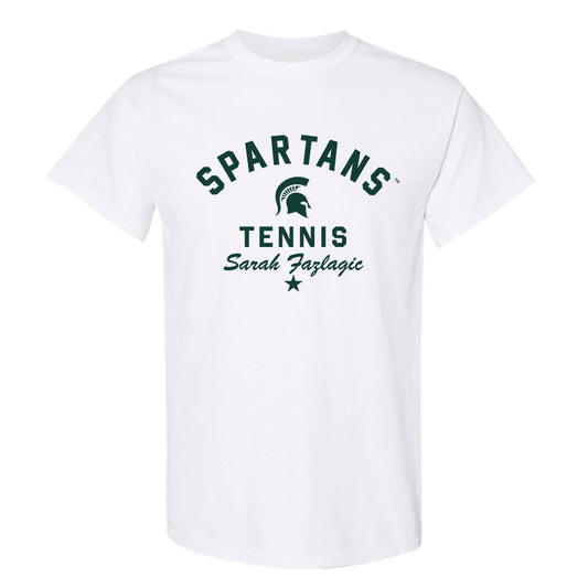 Michigan State - NCAA Women's Tennis : Sarah Fazlagic - Classic Shersey T-Shirt-0