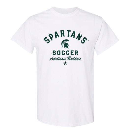 Michigan State - NCAA Women's Soccer : Addison Baldus - Classic Shersey T-Shirt-0