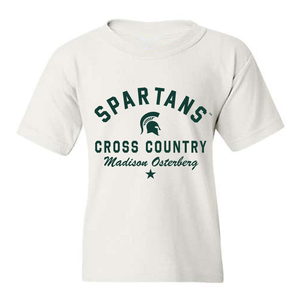 Michigan State - NCAA Women's Cross Country : Madison Osterberg - Classic Shersey Youth T-Shirt-0