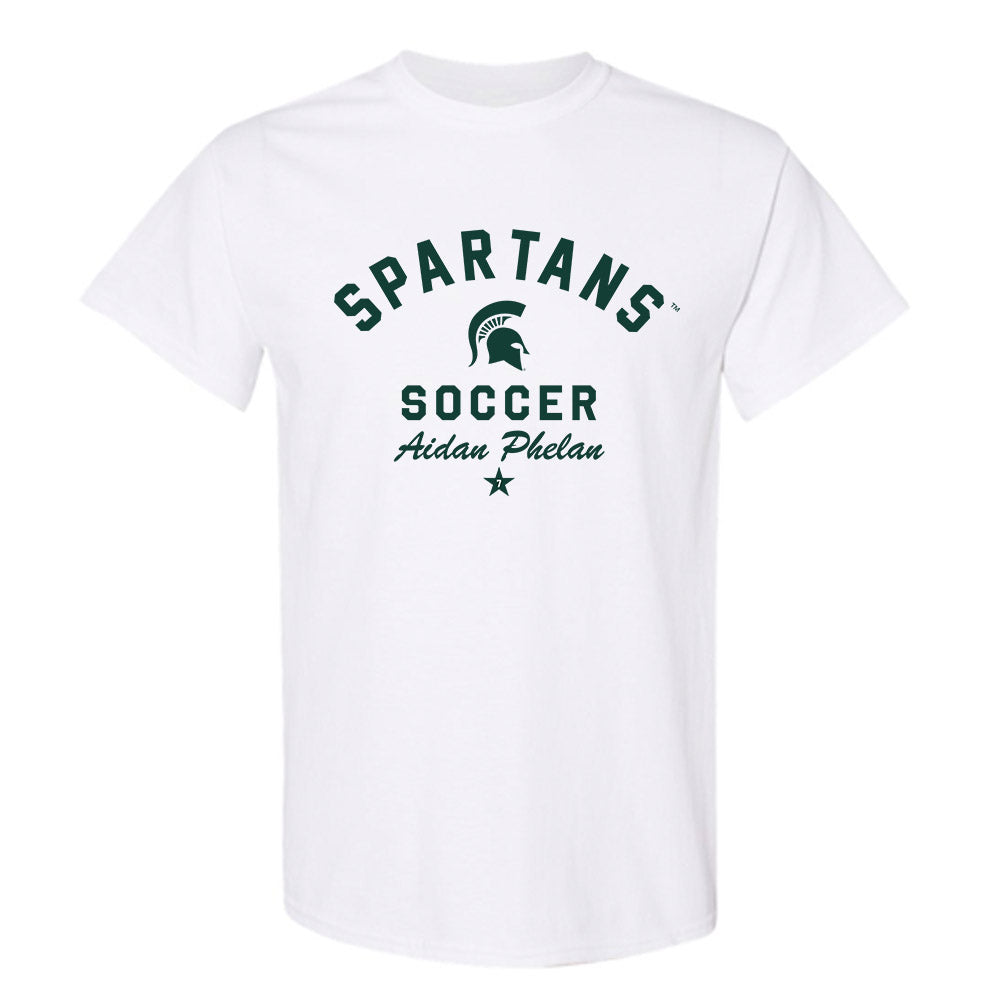 Michigan State - NCAA Men's Soccer : Aidan Phelan - Classic Shersey T-Shirt-0