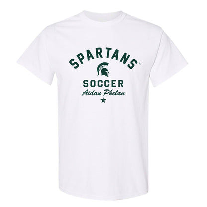 Michigan State - NCAA Men's Soccer : Aidan Phelan - Classic Shersey T-Shirt-0