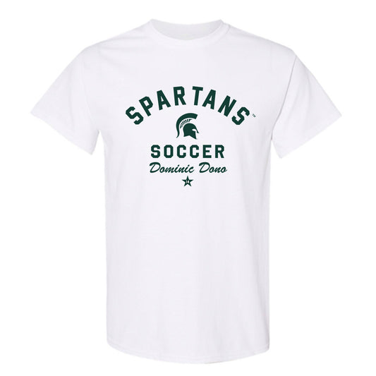 Michigan State - NCAA Men's Soccer : Dominic Dono - Classic Shersey T-Shirt-0