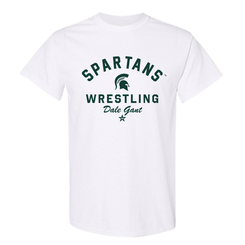 Michigan State - NCAA Wrestling : Dale Gant - Classic Shersey T-Shirt-0