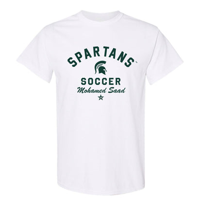 Michigan State - NCAA Men's Soccer : Mohamed Saad - Classic Shersey T-Shirt-0