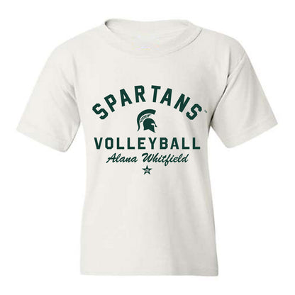 Michigan State - NCAA Women's Volleyball : Alana Whitfield - Classic Shersey Youth T-Shirt-0