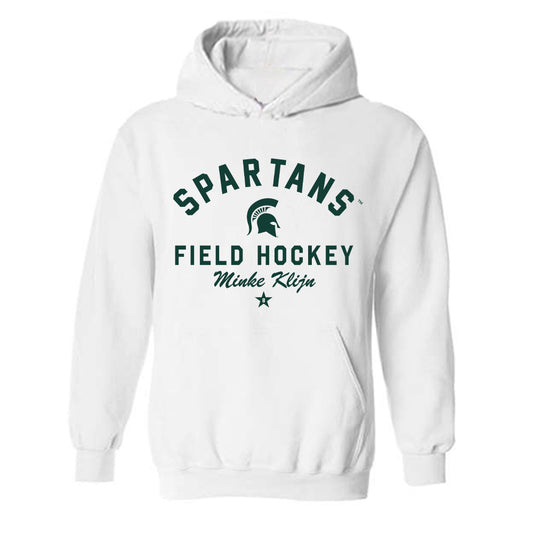 Michigan State - NCAA Women's Field Hockey : Minke Klijn - Classic Shersey Hooded Sweatshirt-0