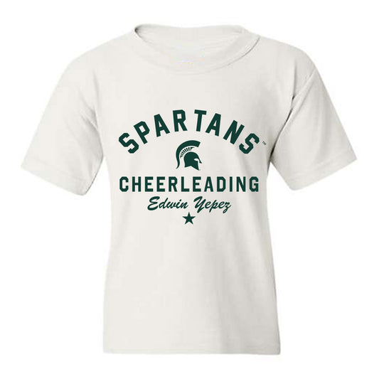 Michigan State - NCAA Cheerleading : Edwin Yepez - Classic Shersey Youth T-Shirt-0