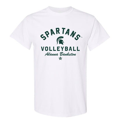 Michigan State - NCAA Women's Volleyball : Alanna Bankston - Classic Shersey T-Shirt-0