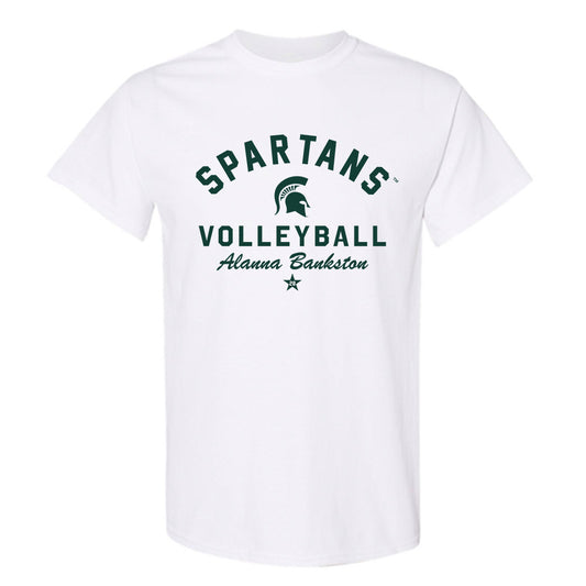 Michigan State - NCAA Women's Volleyball : Alanna Bankston - Classic Shersey T-Shirt-0