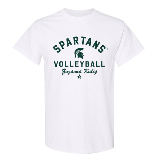 Michigan State - NCAA Women's Volleyball : Zuzanna Kulig - Classic Shersey T-Shirt-0