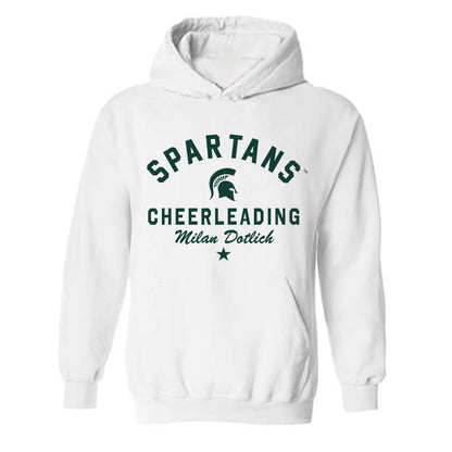 Michigan State - NCAA Cheerleading : Milan Dotlich - Classic Shersey Hooded Sweatshirt-0