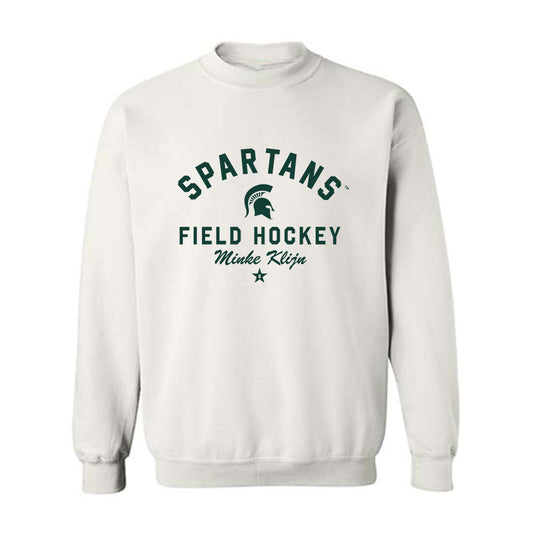 Michigan State - NCAA Women's Field Hockey : Minke Klijn - Classic Shersey Crewneck Sweatshirt-0