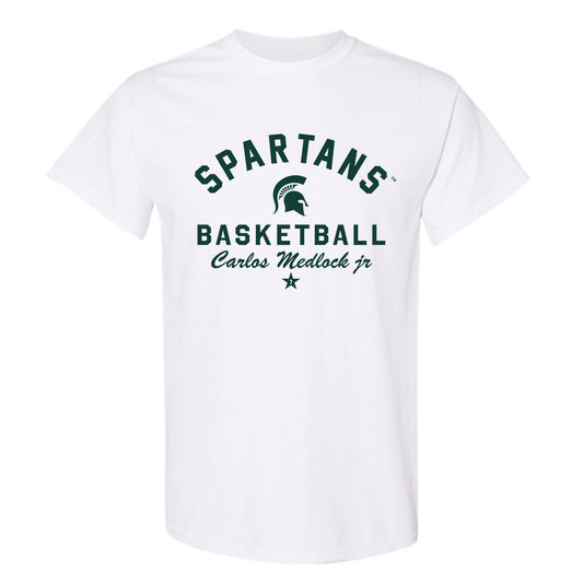 Michigan State - NCAA Men's Basketball : Carlos Medlock jr - Classic Shersey T-Shirt-0