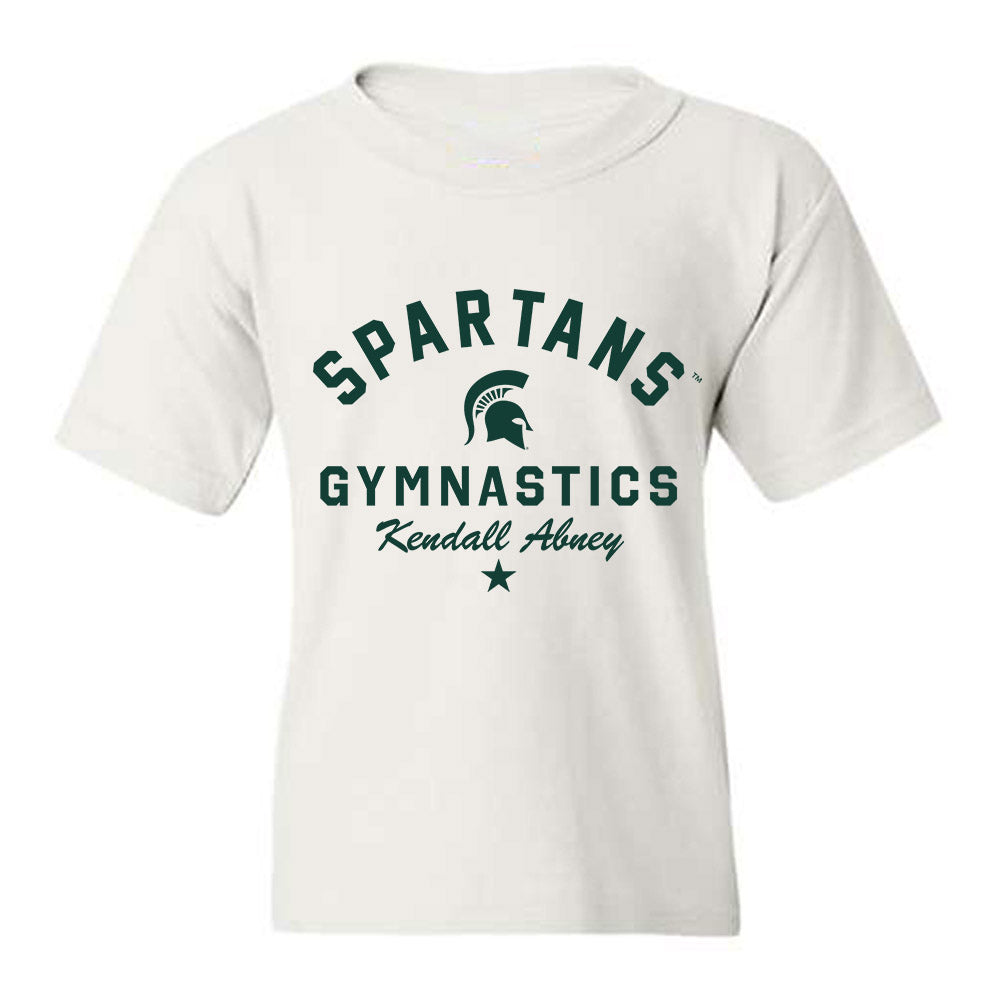 Michigan State - NCAA Women's Gymnastics : Kendall Abney - Classic Shersey Youth T-Shirt-0